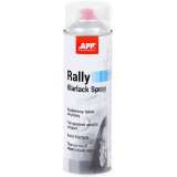 Bombe de vernis - Brillant - Transparent - Acrylique - Toutes surfaces - APP Rally - 500ml