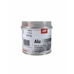 Mastic - Polyester - Aluminium - Pour carrosserie - Industrie - Pot 600g - APP