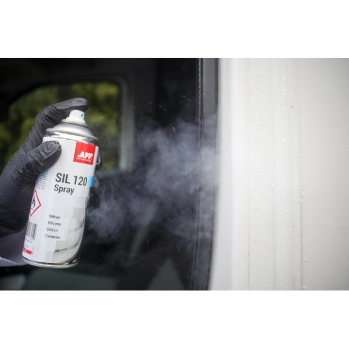 Spray silicone - Lubrifiant - Protection - Isolant - Bois, caoutchouc, métal - APP - 400ml