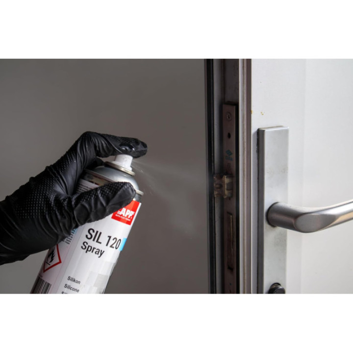 Spray silicone - Lubrifiant - Protection - Isolant - Bois, caoutchouc, métal - APP - 400ml