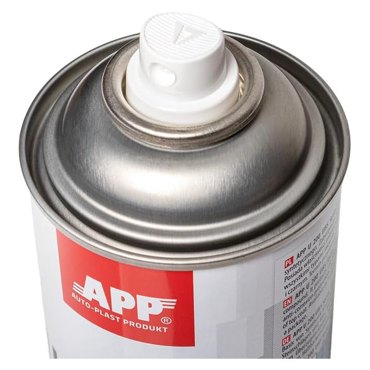 Anti gravillons - Protection bas de caisse - Voiture - Noir - Antirouille - APP U200 - 500ml