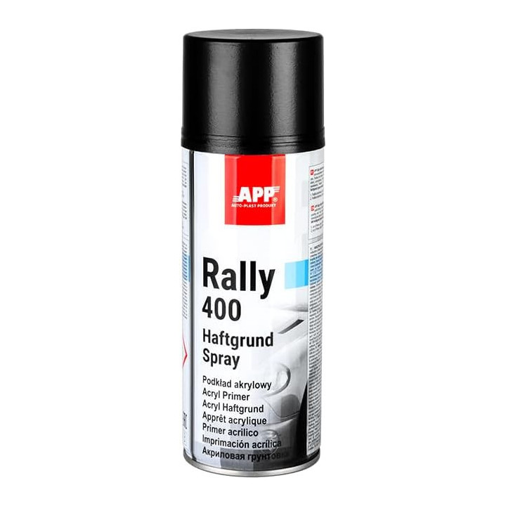 Apprêt - Primaire - Noir - Universel - Bois, carrosserie, métal, plastique - APP Rally 400