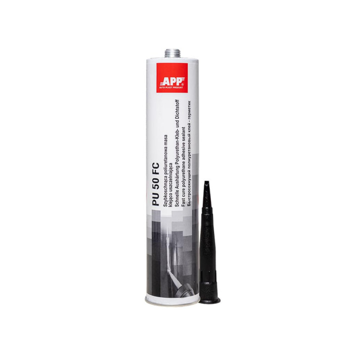 Colle - Mastic - Polyuréthane - Noir - Etanche - Carrosserie voiture - APP - 310ml