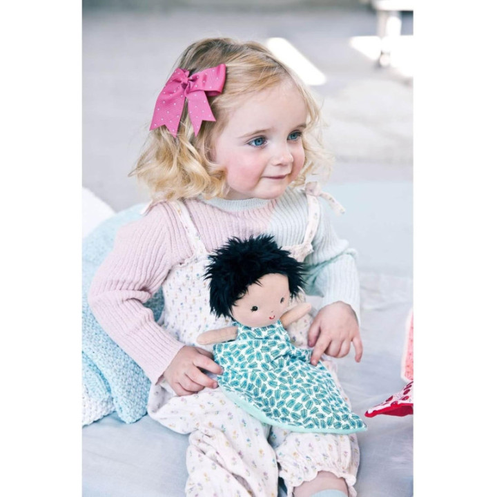 Peluche - Bébé Ari et son couffin - Poupon - Dès 1 an - 22cm - Tissu - Lilliputiens