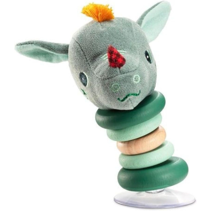 Jeu d'éveil - Hochet - Avec ventouse - Dès la naissance - Lilliputiens - Joe le dragon