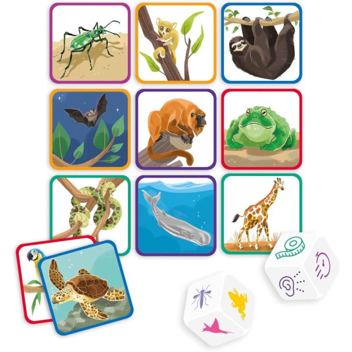 Jeu de société - Réflexodé - Records des animaux - Dès 6 ans - 2 à 4 joueurs - Janod