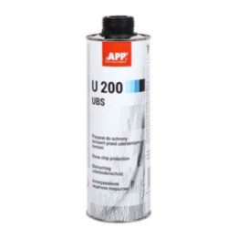 Anti gravillon - Noir - Anti corrosion - Carrosserie - APP - Bidon 1L
