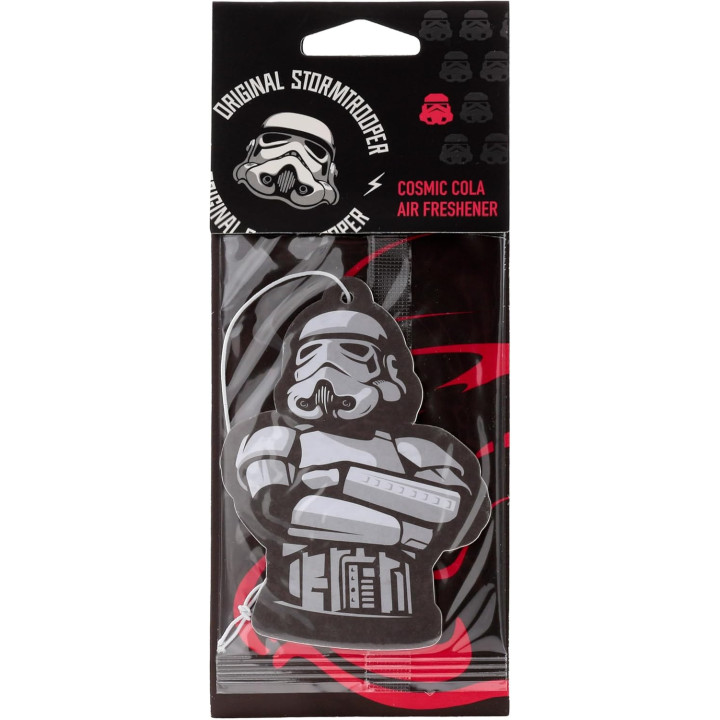 Désodorisant - Pour voiture - A suspendre - Star Wars - Stormtrooper - Parfum cola - Voiture