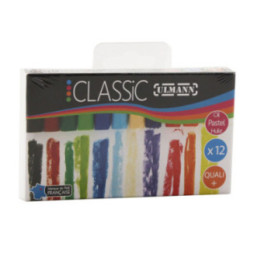 12 Craies Pastels À L'Huile - Ulmann
