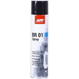 Nettoyant pour freins - Effet dégraissant - Auto - APP - BR01 Spray - 600ml