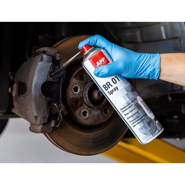 Nettoyant pour freins - Effet dégraissant - Auto - APP - BR01 Spray - 600ml