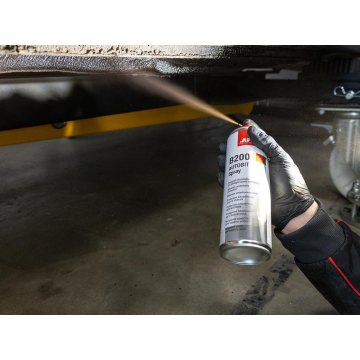 Protection pour bas de caisse - Anti gravillon - Noir - Spray - APP B200 - 500ml