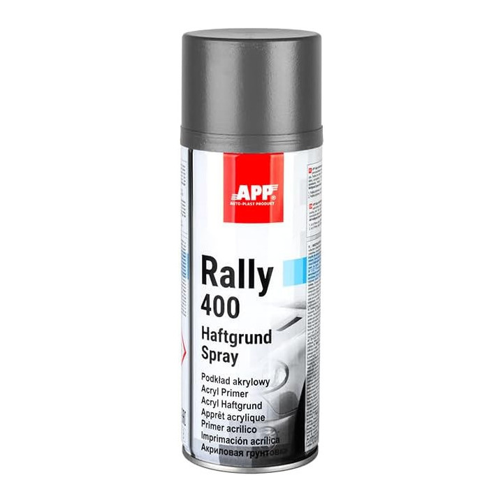 Apprêt - Primaire d'accroche - Acrylique - Gris - Carrosserie, métal, bois, plastique - APP - 400ml