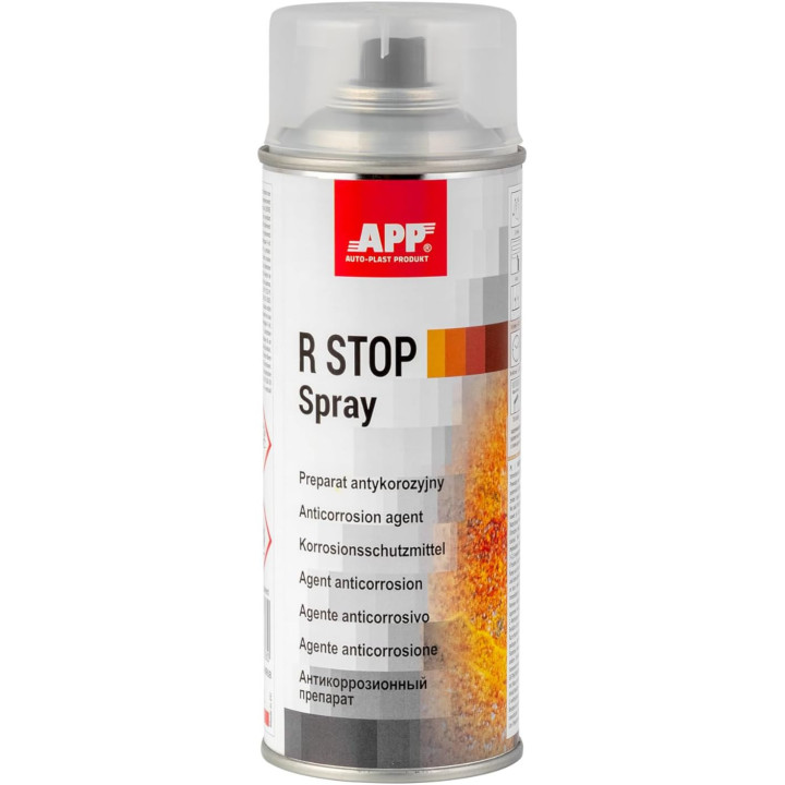 Spray antirouille - Carrosserie, châssis - Ultra résistant - APP R Stop Spray - 400ml