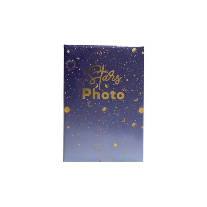 Album photos - Capacité 300 photos de 10x15cm - Moon - Bleu - 100 pages