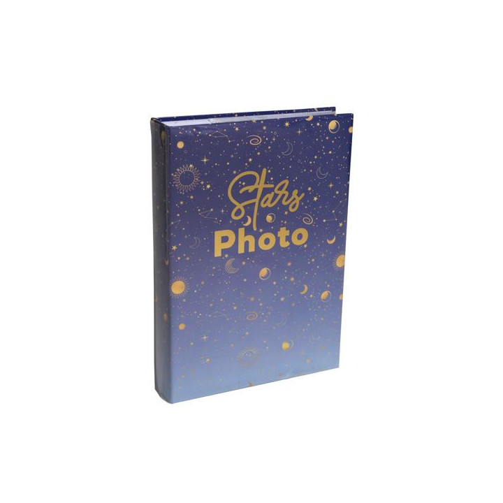 Album photos - Capacité 300 photos de 10x15cm - Moon - Bleu - 100 pages