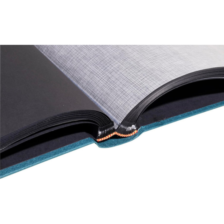 Album photos - 300 photos - Noir - 29x32cm - 60 pages noires - Couverture effet textile