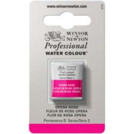 Aquarelle Professionnelle Extra-Fine - 1/2 Godet - Fleur De Rose Opéra - 448 - Winsor Et Newton