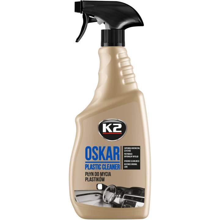 Nettoyant pour plastique - Intérieur - Voiture - Tableau de bord - Oskar - 750ml - K2