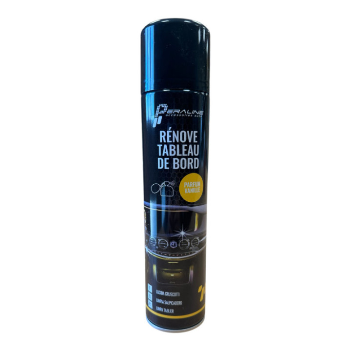 Produit rénovateur - Tableau de bord - Plastique intérieur - Parfum vanille - 400ml