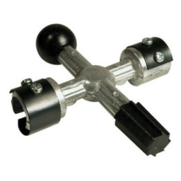 Clé nettoyeur pour cosses et bornes de batterie - Voiture, camion, camping-car
