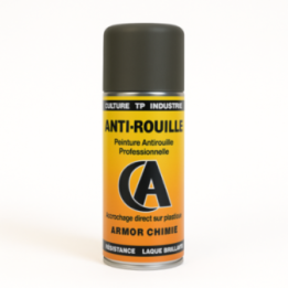 Bombe de peinture - Antirouille - Gris - RAL 7005 - Prochi-rouille - Armor Chimie - 400ml