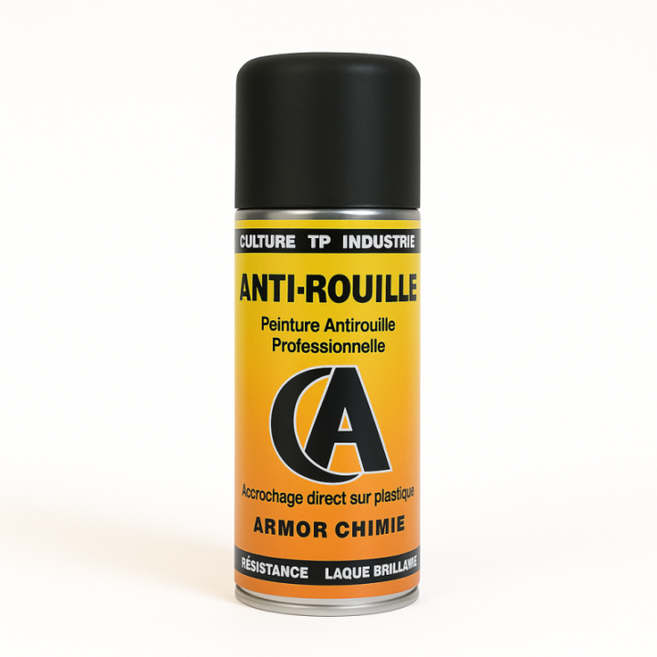 Bombe peinture antirouille Gris RAL 7016 Armor Chimie 400 ml