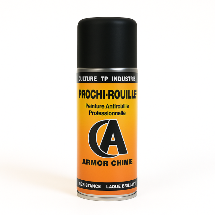 Bombe de peinture - Antirouille - Gris - RAL 7016 - Satiné - Prochi-rouille - Armor Chimie - 400ml