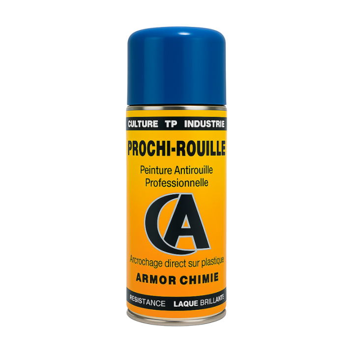 Bombe de peinture - Antirouille - Bleu Ford 326 - Prochi-rouille - Armor Chimie - 400ml