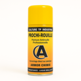 Bombe de peinture - Antirouille - Jaune New Holland 925 - Brillant - Prochi-rouille - Armor Chimie - 400ml
