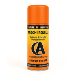 Bombe de peinture - Antirouille - Orange Renault 1202 - Brillant - Prochi-rouille - Armor Chimie - 400ml