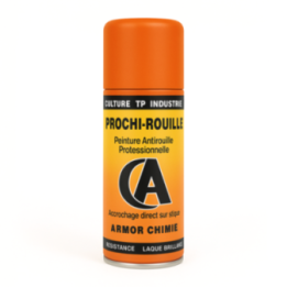 Bombe de peinture - Antirouille - Orange Kuhn KV 1252 - Brillant - Prochi-rouille - Armor Chimie - 400ml