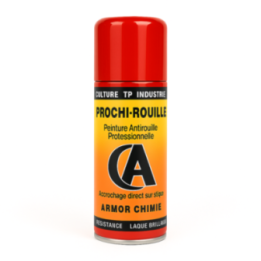 Bombe de peinture - Antirouille - Rouge Kverneland 1404 - Brillant - Prochi-rouille - Armor Chimie - 400ml