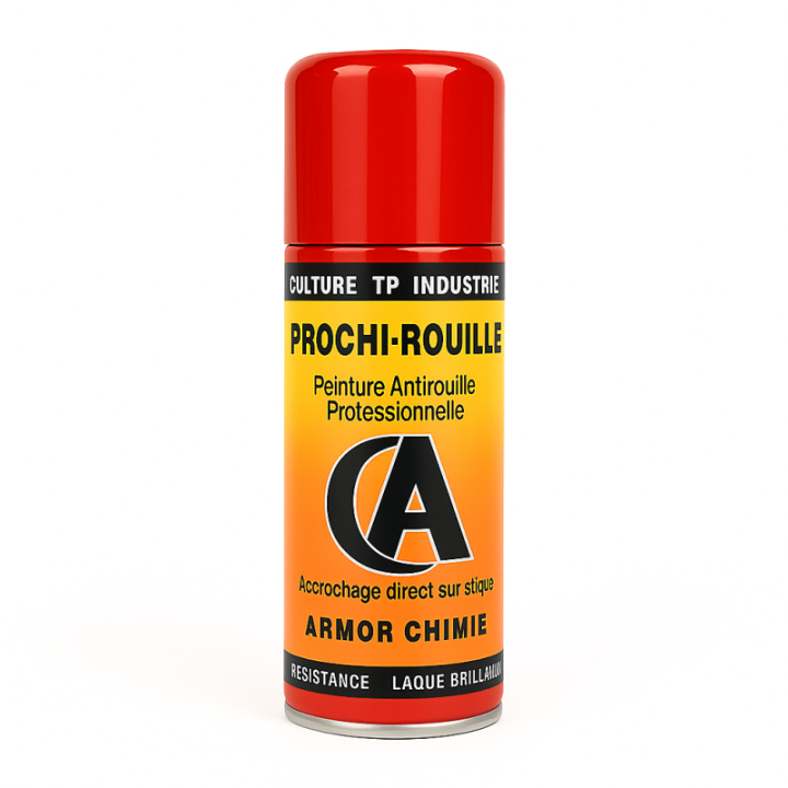 Prochi-Rouille Armor Chimie: bombe antirouille Rouge MF 1437 brillant 400 ml