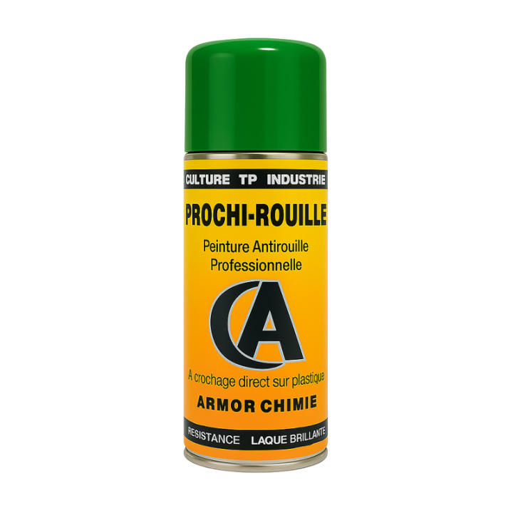 Bombe peinture antirouille Vert John Deere 1620 – Armor Chimie 400 ml