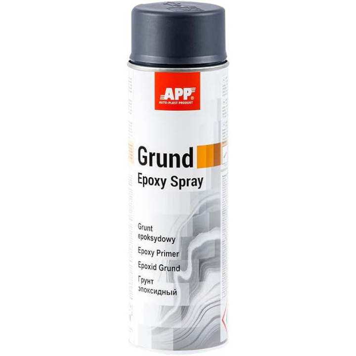 Apprêt - Primaire - Epoxy - Gris foncé - Antirouille - Pour métal, alu, acier - Grund - APP