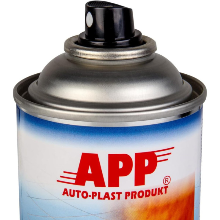 Bombe de peinture - Gris - Haute température - Jusqu'à 800°C - Voiture, moteur, moto - APP