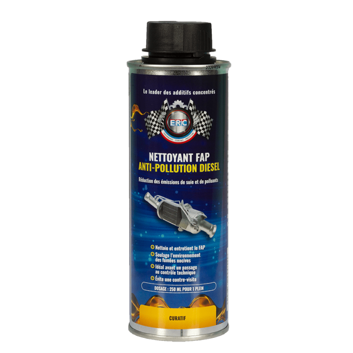 Nettoyant FAP - Anti-pollution - Nettoie et entretien - Moteur diesel - ERC - 250ml