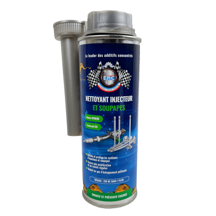 Nettoyant injecteurs et soupapes - Moteur essence - Nettoie et protège - ERC - 250ml
