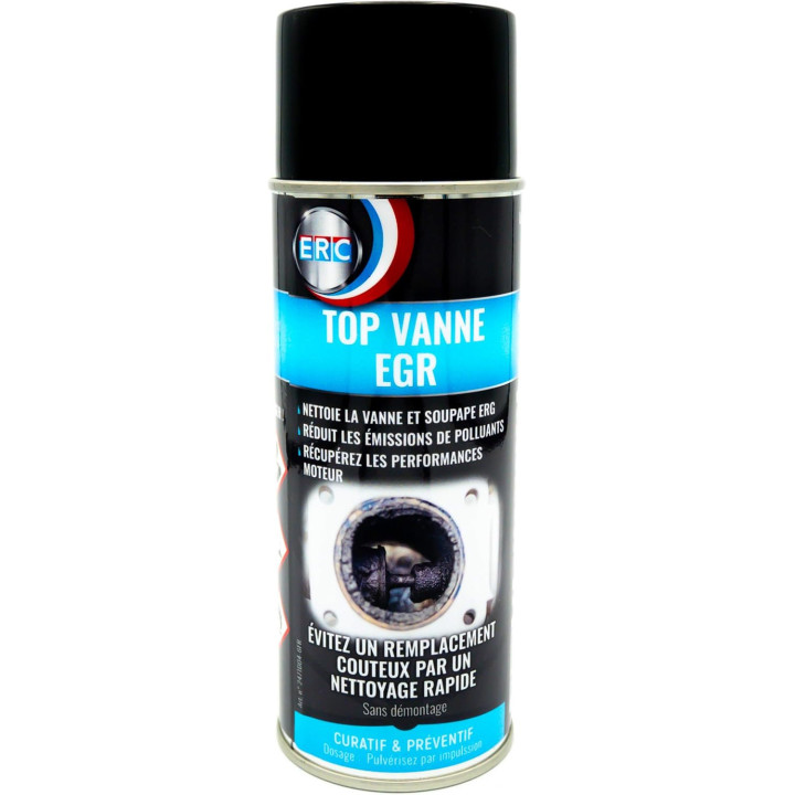 Top vanne EGR - Additif pour moteur essence et diesel - Sans démontage - ERC - 400ml