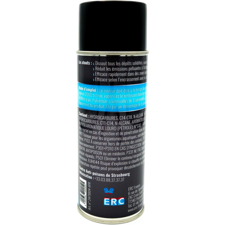 Top vanne EGR - Additif pour moteur essence et diesel - Sans démontage - ERC - 400ml