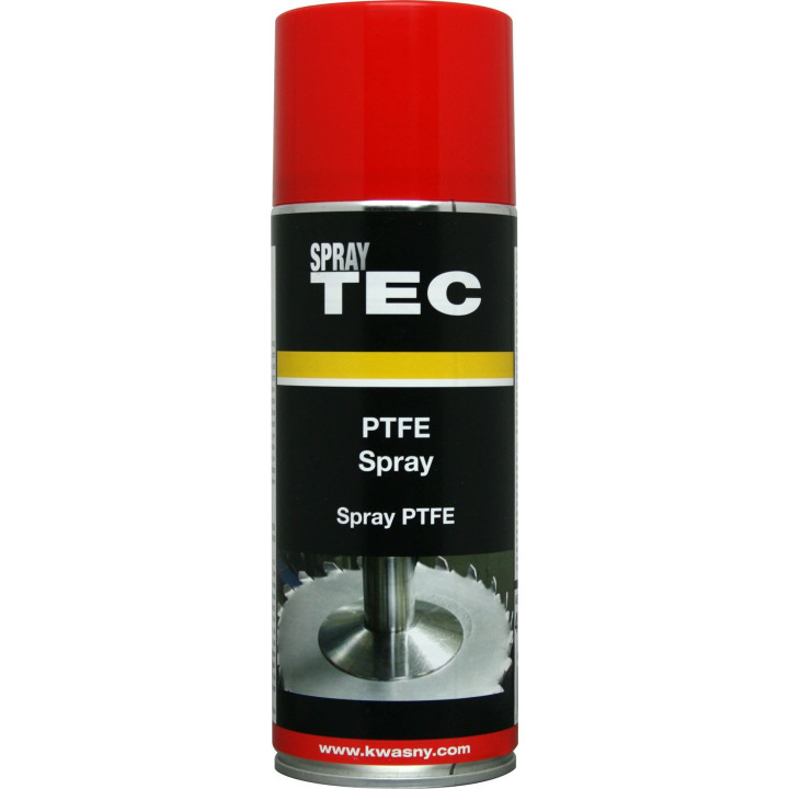 Spray PTFE - Lubrifiant - Hydrofuge - Pièces mécaniques - 400ml - Spraytec