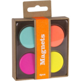 Aimants Fluor collection 4 unités