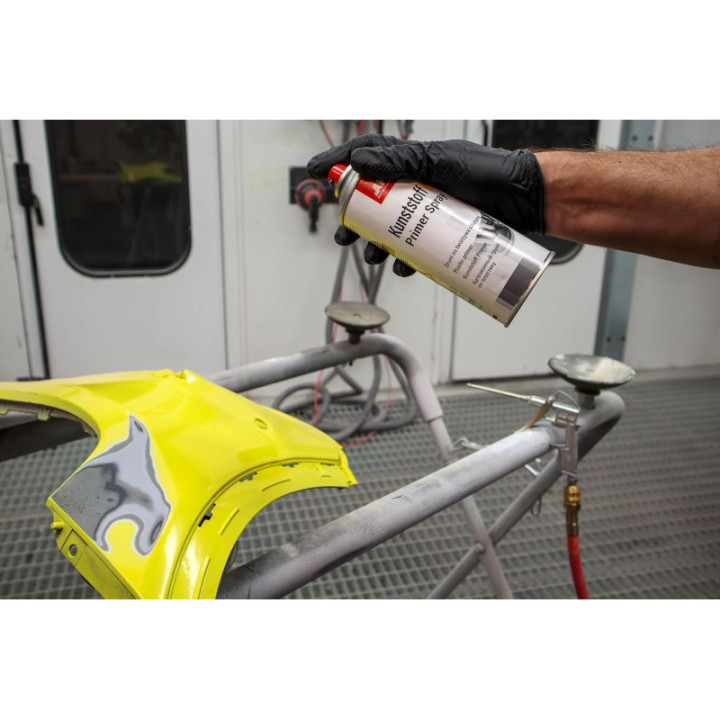 Apprêt - Primaire - Argent - Plastique voiture, pare-chocs, rétroviseur - APP - 400ml