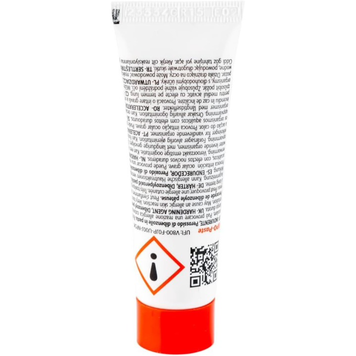 Mastic - Polyester - Durcisseur + fibre de verre - Carrosserie, alu, acier, plastique - APP Poly Plast Fiber