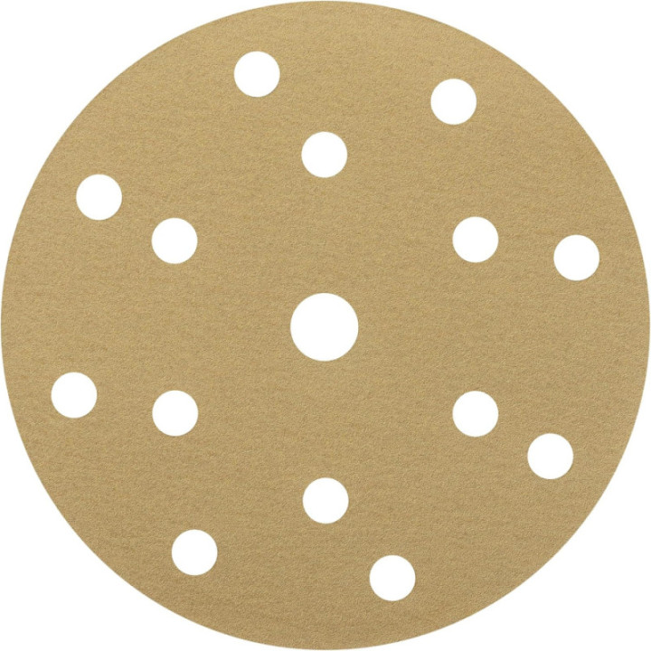 Disque de ponçage - Abrasif - 150mm diamètre - Grain 180 - 10 pièces - Ntools HMF7