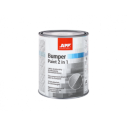 Peinture structurante 1K - Noir - Plastique, pare-chocs, rétroviseur - APP - 1L