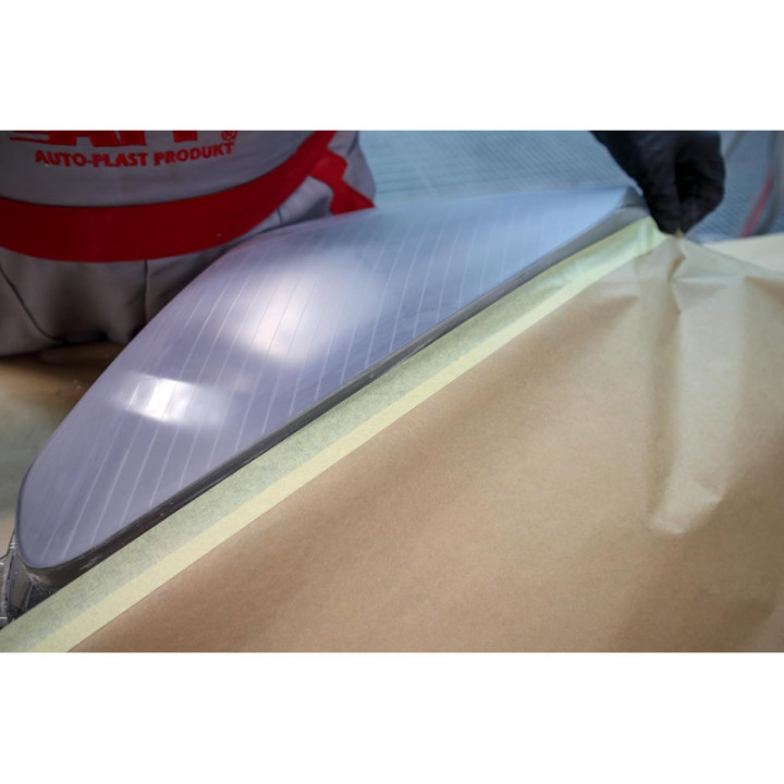 Ruban de masquage - Peinture, vernis, rénovation - Jaune - 45x18mm - APP