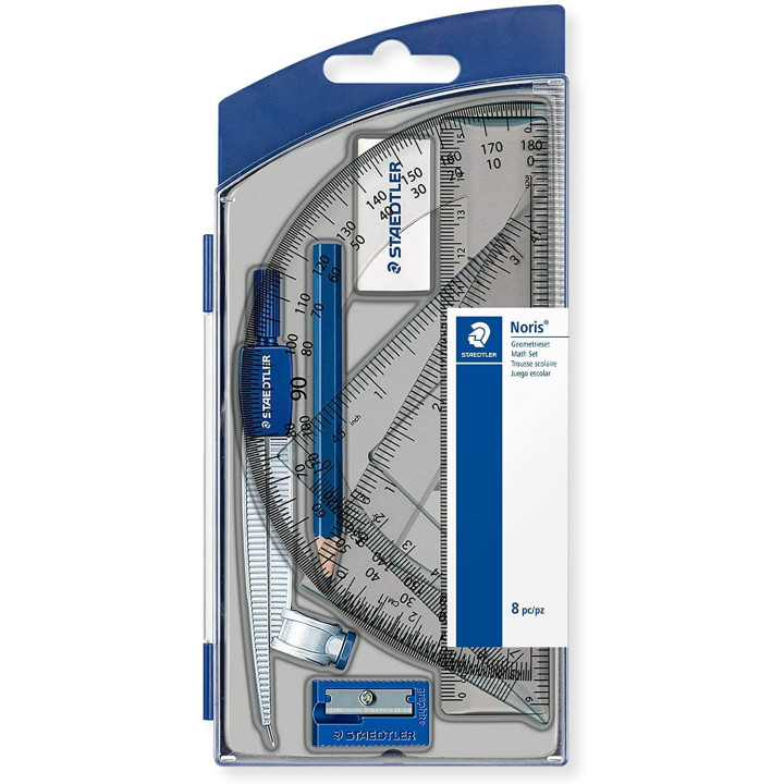 Compas scolaire - Bague pour crayon - Instruments de géométrie - Staedtler - Noris 550 68 S8