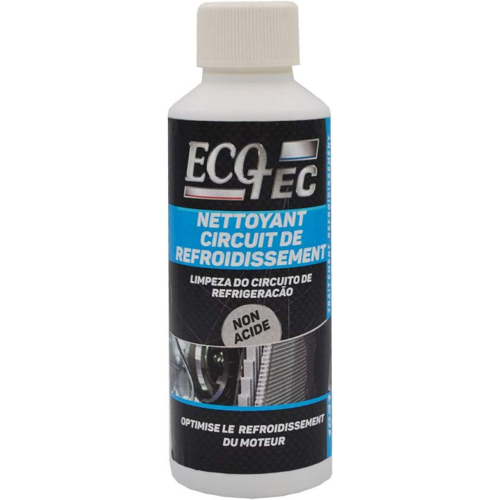 Produit nettoyant pour circuit de refroidissement - Elimine les contaminants - ECO TEC - 250ml